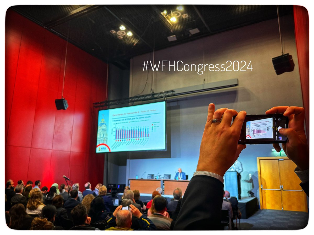 Daily Dose (@karen_pinachyan) on Twitter photo Great session of #WFHCongress2024 on #Hemostasis laboratory in the era of non-replacement therapy, including #GeneTherapy for #hemophilia, with <a href="/DrNetBow/">Annette Bowyer</a> <a href="/DrRajivPruthi/">Rajiv Pruthi</a> & @SeanPlatton with relevant presentation & very active discussion with audience. Perfect programme choice of Great session of #WFHCongress2024 on #Hemostasis laboratory in the era of non-replacement therapy, including #GeneTherapy for #hemophilia, with <a href="/DrNetBow/">Annette Bowyer</a> <a href="/DrRajivPruthi/">Rajiv Pruthi</a> & @SeanPlatton with relevant presentation & very active discussion with audience. Perfect programme choice of