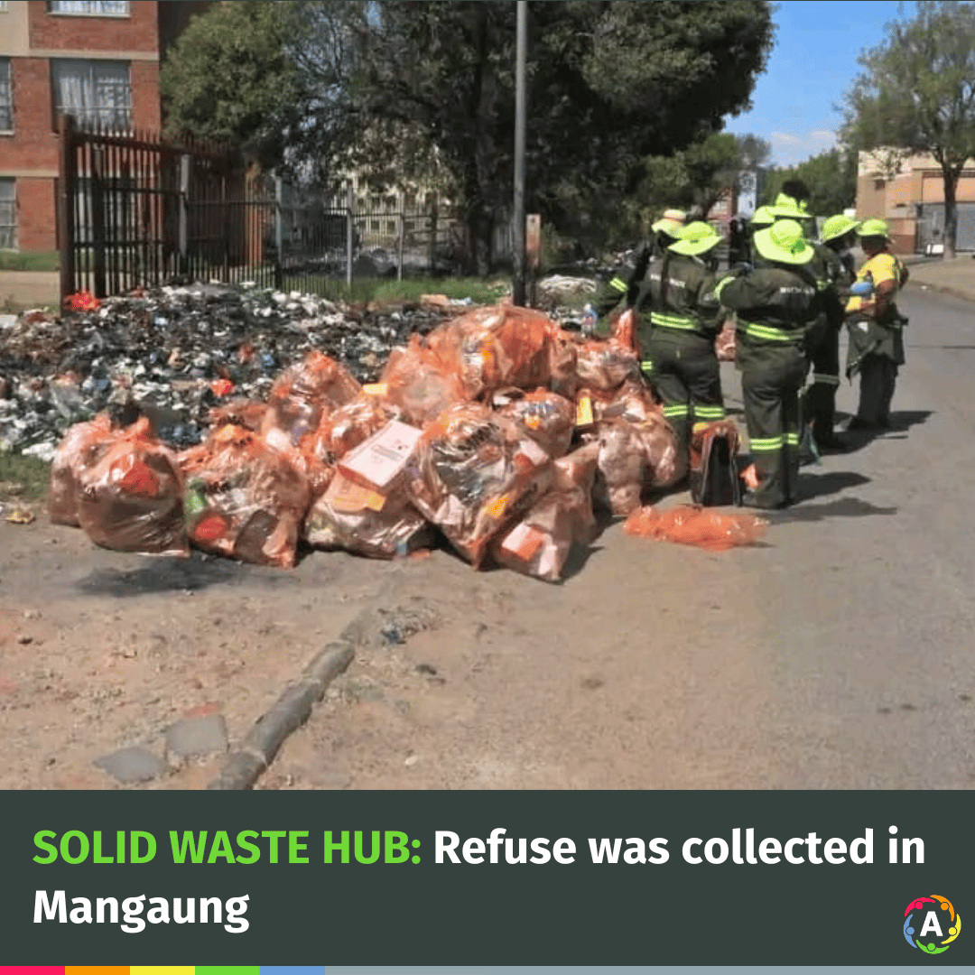Our #Asivikelane Community Facilitators reported that refuse was collected throughout informal settlements in @Mangaung_Metro.  @apostolic_james #Goodnews #Impact #ServiceDelivery
