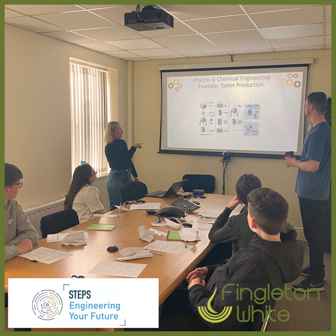 Each year, Fingleton White hosts TY students as part of @EngineerIreland 's Engineering Your Future Programme.

The 2024 programme will run 29th April - 2nd May in the Portlaoise Office

Looking forward to it!

#EngineeringCareers
#STEM
#STEPSEngineeringYourFuture
#FingletonWhite