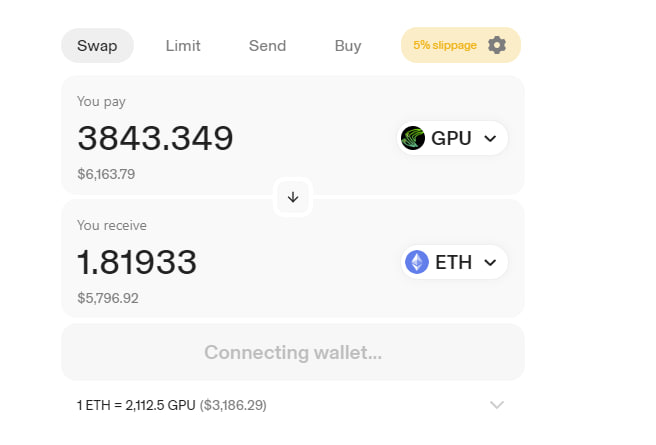 IvanPal69737762's tweet photo. lfg! Just claimed my rewards $GPU https://t.co/bf2NfWtXBl https://t.co/reU7FWB1HT