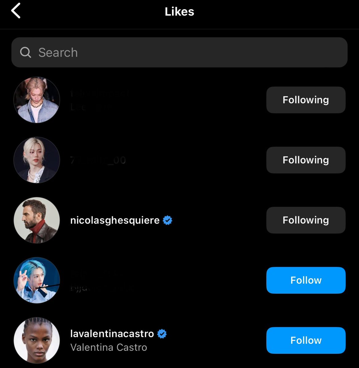 Valentina Castro's recent follow of Felix on IG brought to mind her prior engagement with one of my posts. It's truly captivating to witness how models, alongside the broader fashion industry, regard Felix with such esteem, as demonstrated by their intrigue in his fan pages. 😂