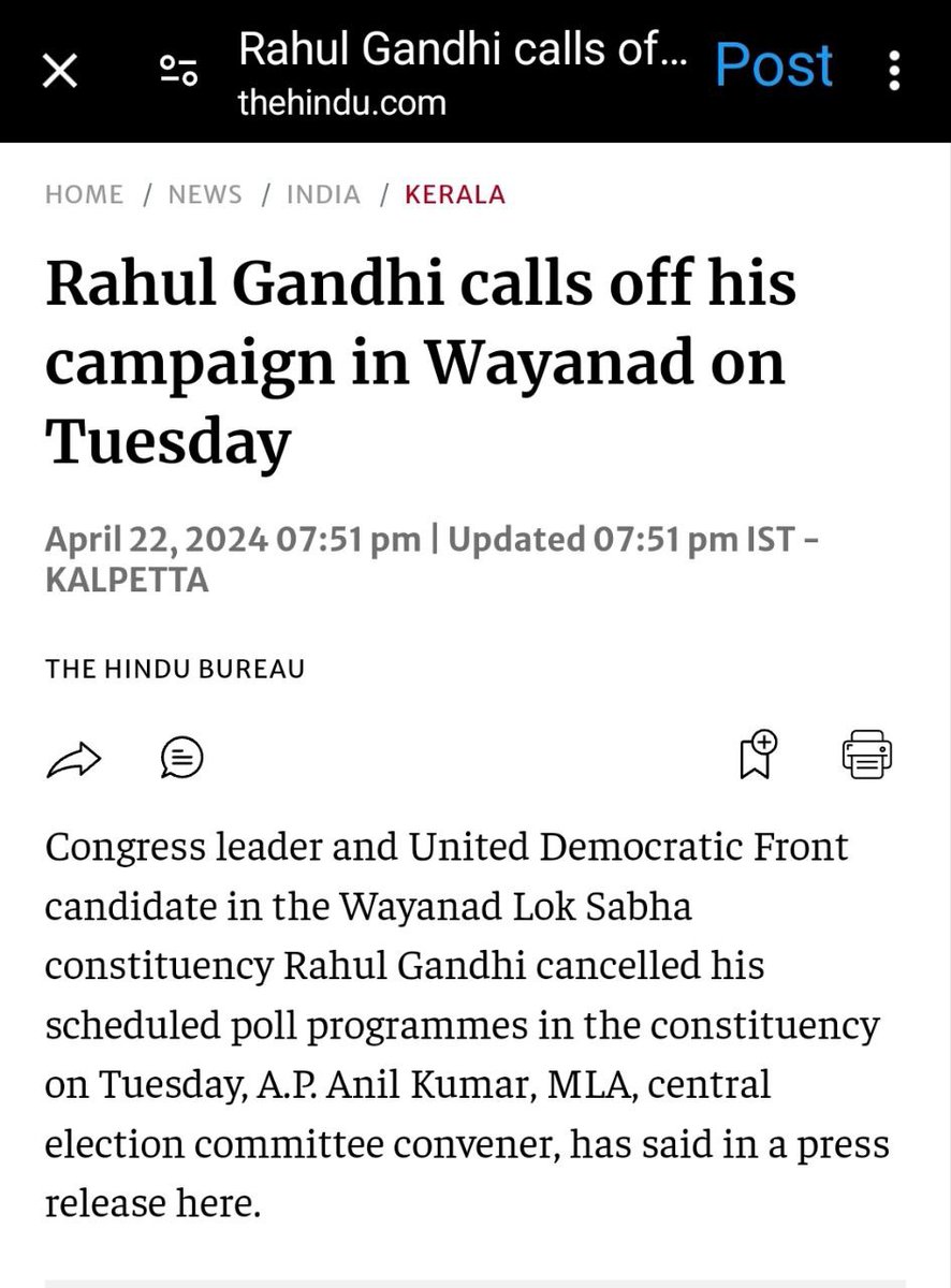 Pappu dropping all campaigns and quitting in early stages is indeed a cause of worry. Planning for something destructive cannot be ruled out