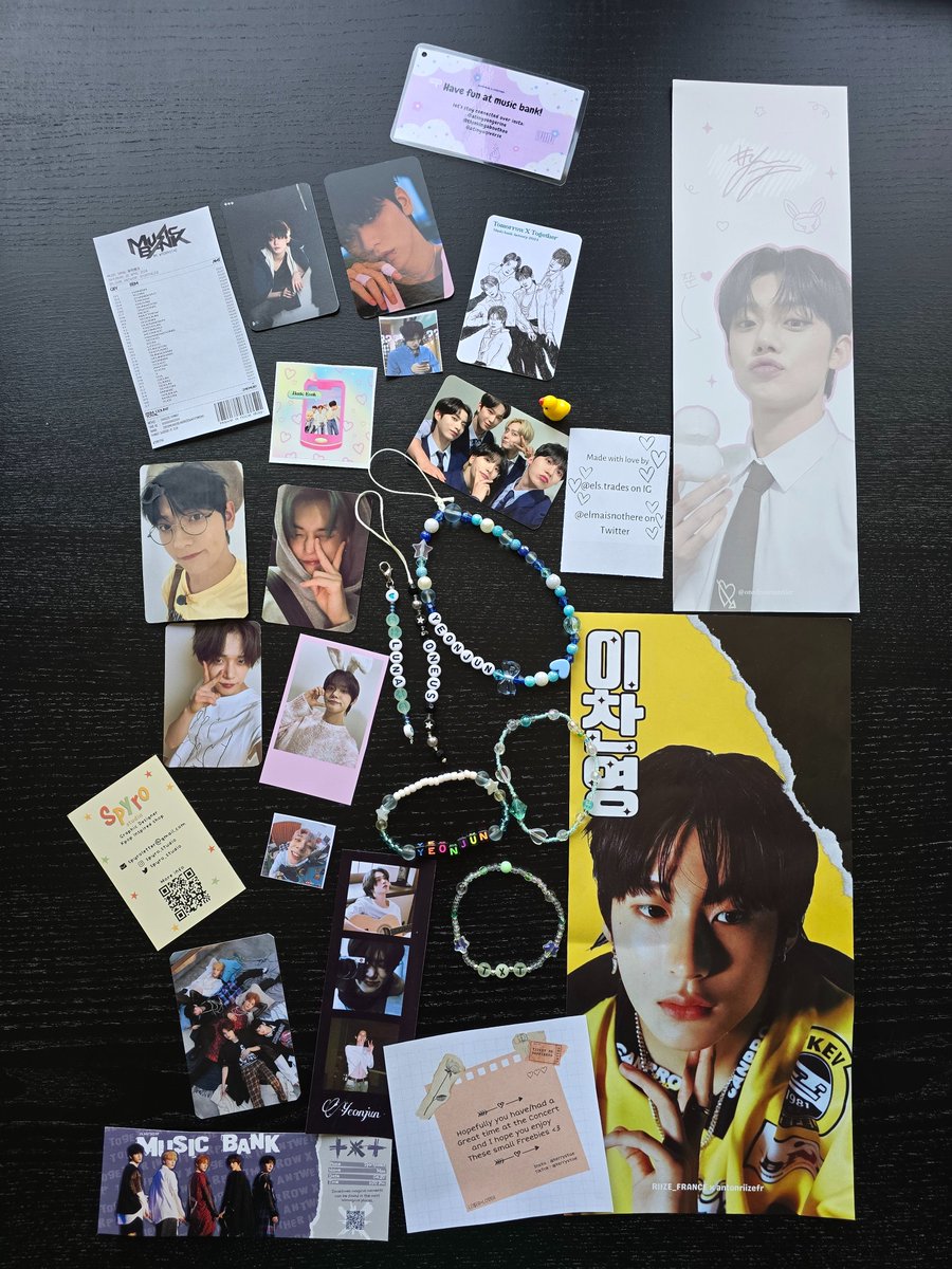 Thank you everyone for the freebies at #MusicBankInAntwerp

<a href="/spyro_studio/">SpyroStudio</a>  <a href="/RIIZE_FRANCE/">RIIZE_France</a> <a href="/antonriizefr/">ANTON FRANCE</a> <a href="/onedreamatelier/">One Dream Atelier</a> <a href="/elmaisnothere/">elma 🧋🍁🍉</a>