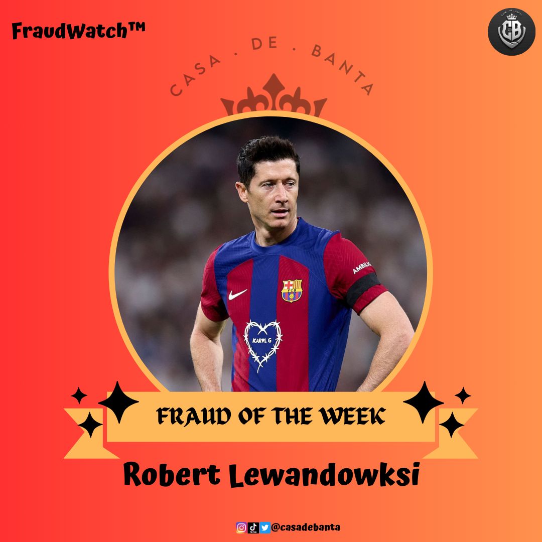 The painful thing about frauds is that they think they can drop stinkers and get away with it.

For here? On this app? When Casadebanta’s 𝐅𝐫𝐚𝐮𝐝𝐖𝐚𝐭𝐜𝐡™️is alive? 😒

Here’s our FOTW ‘Fraud of The Week’
Thoughts?!🤔💭
Guilty?!✅ or Not Guilty?! ❌