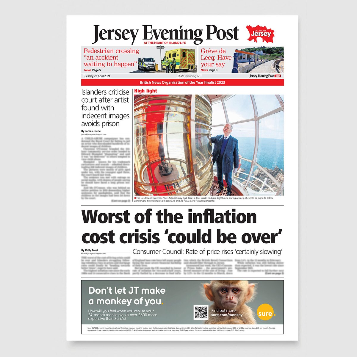 The worst of the cost-of-living crisis could be over and Islanders struggling following relentless rises in prices and mortgage rates could finally be “heading towards better times”, experts have said. Subscribe to our FREE daily newsletter: account.jerseyeveningpost.com/register