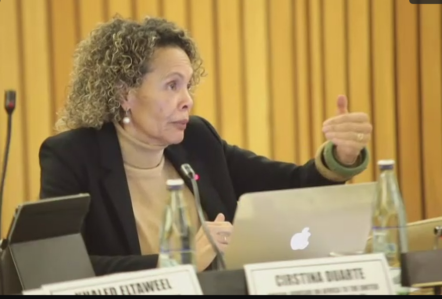 FoodSystems's tweet photo. At the Africa #FoodSystems Progress Review, @Duarte_UNOSAA highlights the critical link between energy access &amp; food security in Africa:💡🌾 "Unlocking energy finance is essential for transforming food systems, supporting development goals &amp; achieving macroeconomic stability." https://t.co/T27KIyfex9