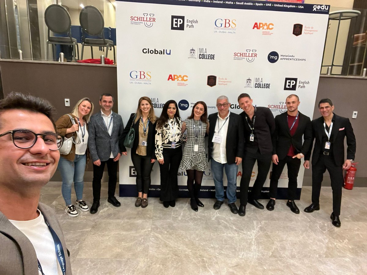 Engaging discussions unfolded at the #GEDU Summit in Turkey, where Raj Kapoor, Head of International Student Recruitment & members from #EnglishPath participated in a thought-provoking session.

Explore highlights from the event!

#GBSMalta #InternationalEducation