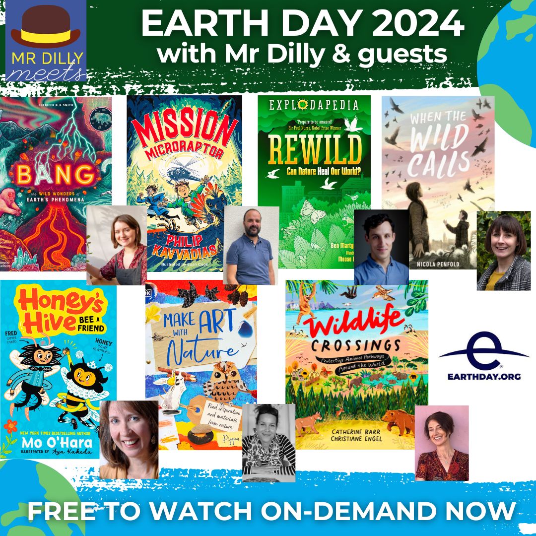 💥WATCH ON-DEMAND & get ready for inspiration, education , ideas & creativity with me @PhilipKavvadias @Mo_OHara @PippaPixley1 @nicolapenfold @catherine_barr @mountainogre @wondertheoryart celebrating 🌍#EarthDay2024 Watch tinyurl.com/5bnpjhc4 #edutwitter #schools #teachers