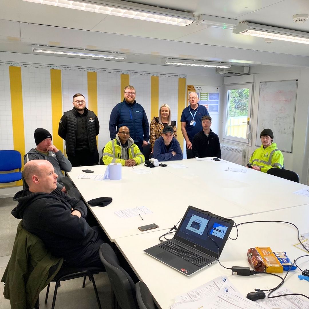 In collaboration with @willmottdixon we recently hosted 10 of our current workers undertaking - Traffic Management and Fire Warden courses. By the end of the session, we were proud to hand out the full 20 qualifications achieved. #upskilling