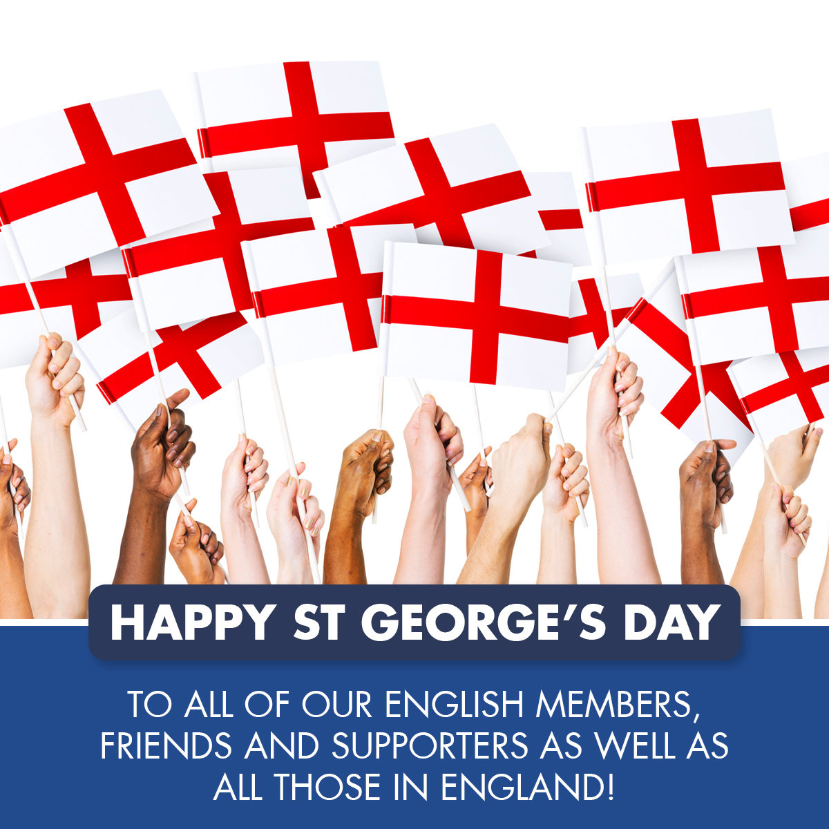 Wishing a very happy St George's Day to all who are celebrating the Patron Saint of England today! 🏴󠁧󠁢󠁥󠁮󠁧󠁿 #StGeorgesDay #BoysBrigade