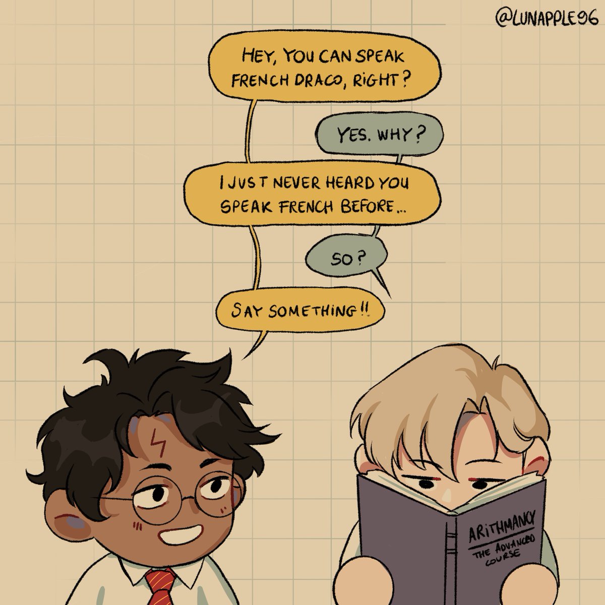 Lunapple96's tweet image. I FINALLY FINISHED THIS DRARRY COMIC STRIP. I CAN DO ANOTHER ONE NOW
#drarry #hpdm #dmhp