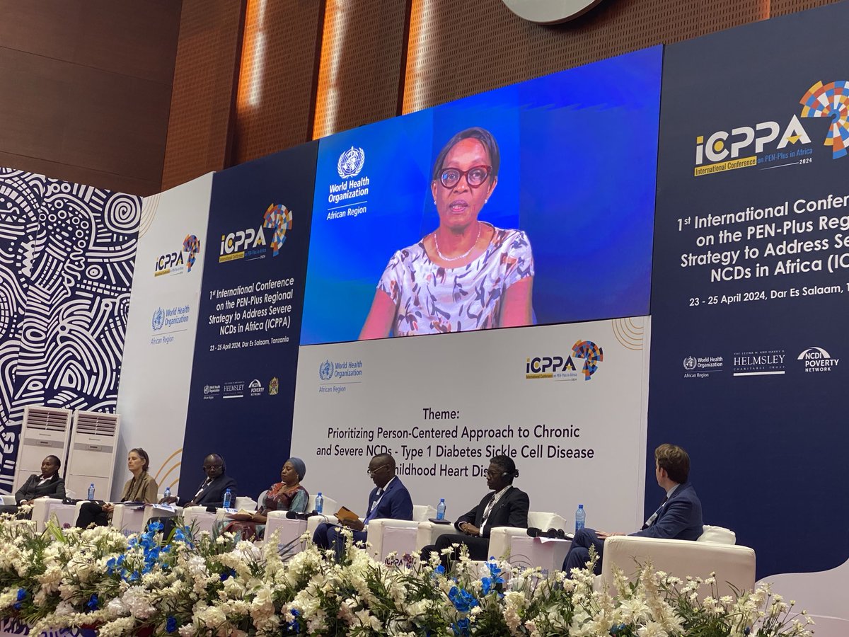 WMulombo's tweet photo. Happening Now: The First International Conference on PEN-Plus in Africa (ICPPA 2024) kicks off In Daressalam Tanzania with 22 WHO Representatives ⁦@WHOAFRO⁩ attending. I applaud the commitment ⁦@MoetiTshidi⁩ ⁦@DrTedros⁩ ⁦@WHONigeria⁩ https://t.co/RXAjbV5ZxE