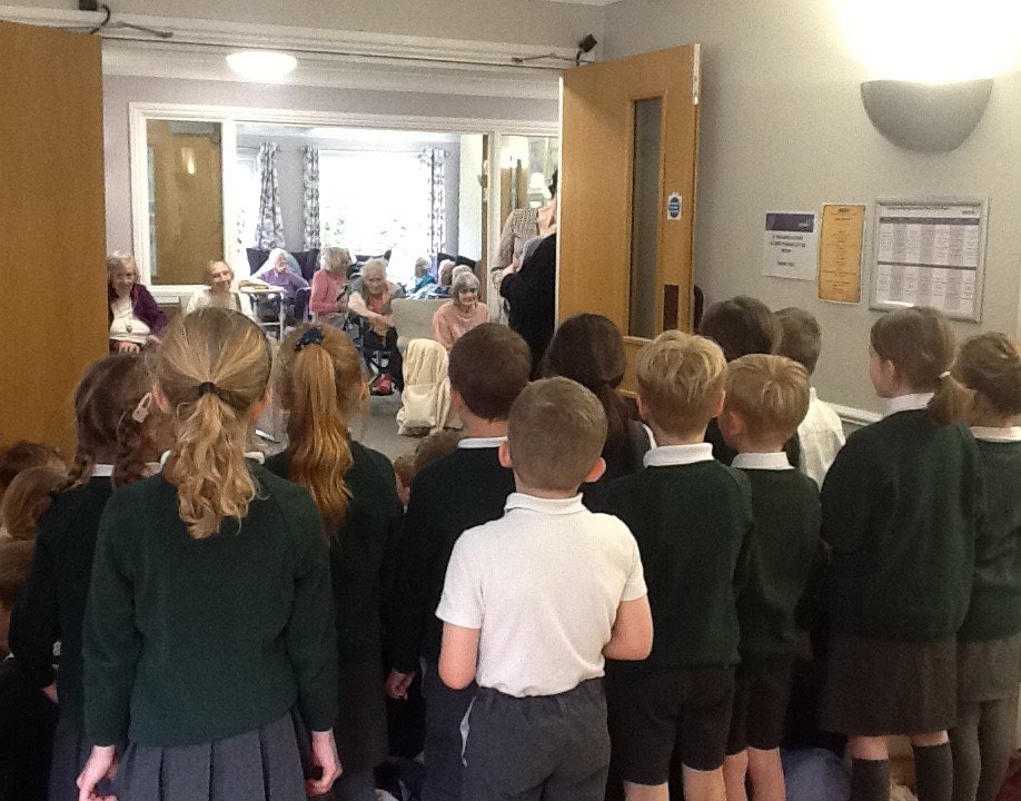 Yesterday, to mark Intergenerational Week, Y2 went to Limegrove. We sang songs from our music festival. It was nice talking to the people who live there and hearing what life was like when they were younger. Someone told me they fell in the Thames! Thank you for having us! JoshY2
