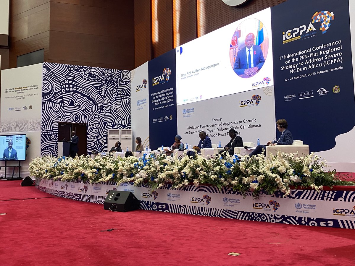 WMulombo's tweet photo. Happening Now: The First International Conference on PEN-Plus in Africa (ICPPA 2024) kicks off In Daressalam Tanzania with 22 WHO Representatives ⁦@WHOAFRO⁩ attending. I applaud the commitment ⁦@MoetiTshidi⁩ ⁦@DrTedros⁩ ⁦@WHONigeria⁩ https://t.co/RXAjbV5ZxE