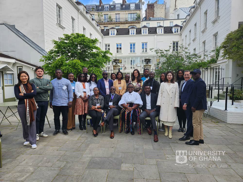 Our LLM and MA students attended a dynamic one-week seminar organised by Columbia Law School at the historic Reid Hall in Paris, France. Apply now!! For more enquiries, contact: +233 (0) 30 396 3750 |+233 (0) 53 133 0203 or visit law.ug.edu.gh/masters ⚖📚🌍 #UGSoL #law