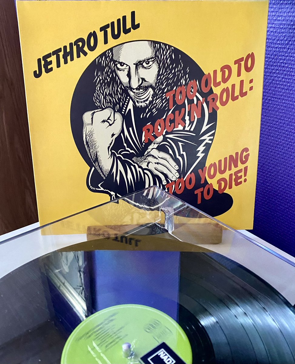 ‘Too Old to Rock ‘n’ Roll: Too Young to Die!’ is the ninth studio album released by #JethroTull Released on 23 April 1976 (UK) Happy 48th Anniversary! 🥳🥳🥳