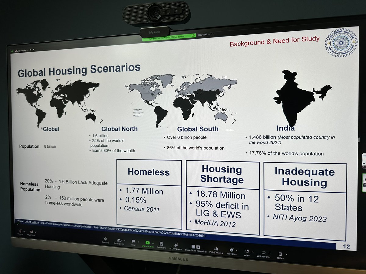 In the first session of our online element of #HSA24 exploring housing challenges from around the globe @HSA_UK