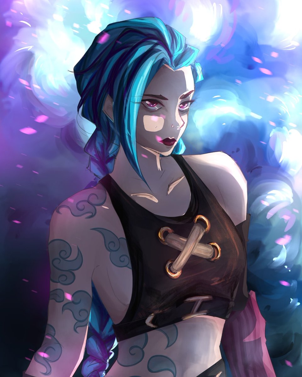 Jinx from Arcane #JINX #jinxarcane #jinxfanart #leageoflegends #arcane #arcanefanart #powderarcane