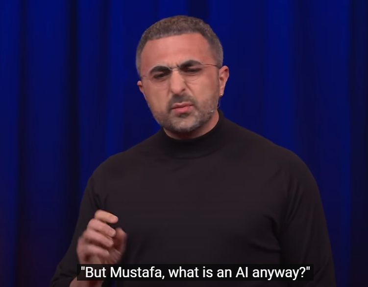 Where can I find a meme on OpenAI trying to invent the next-species with AI? 

Seriously @TEDTalks, @mustafasuleyman @OpenAI @MicrosoftAI 

Don't call it AGI, call it 'the next species'