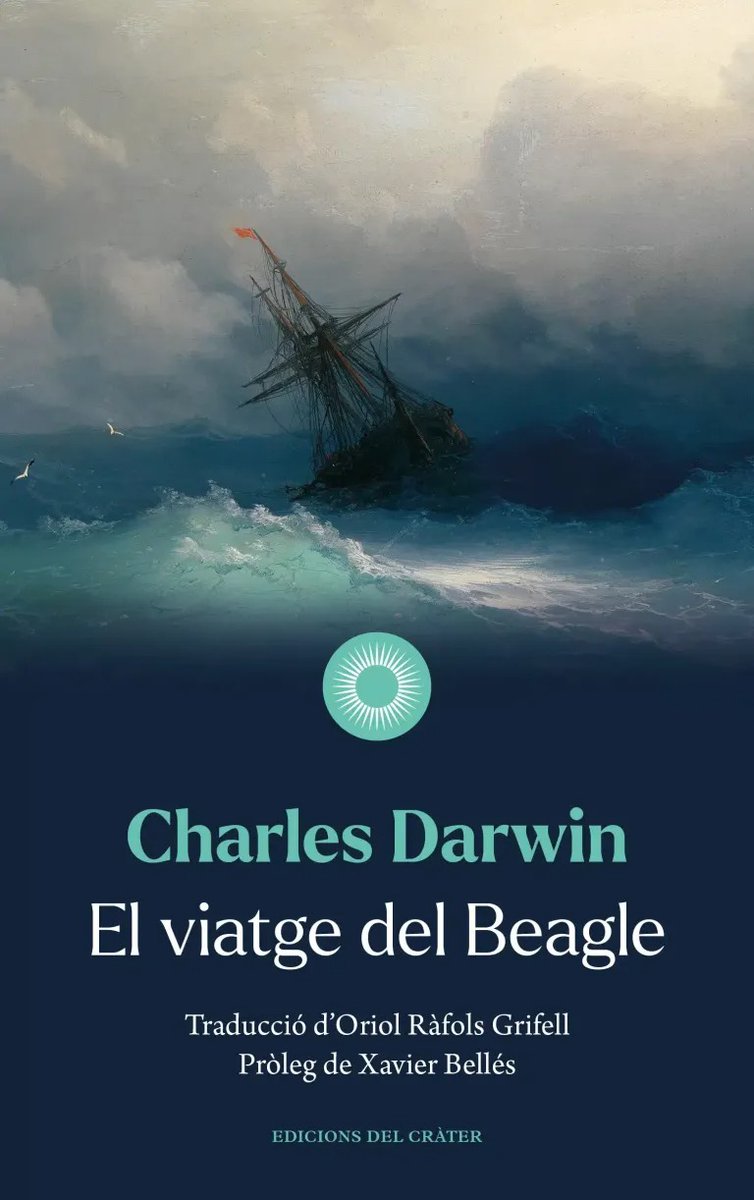 ⛵️Gaudeix de l’apassionant diari de bord del jove Darwin, ple d’observacions i teories: 'El viatge del Beagle', publicat en català per @CraterEdicions amb traducció de @rafolsoriol! #ComunicaCiència