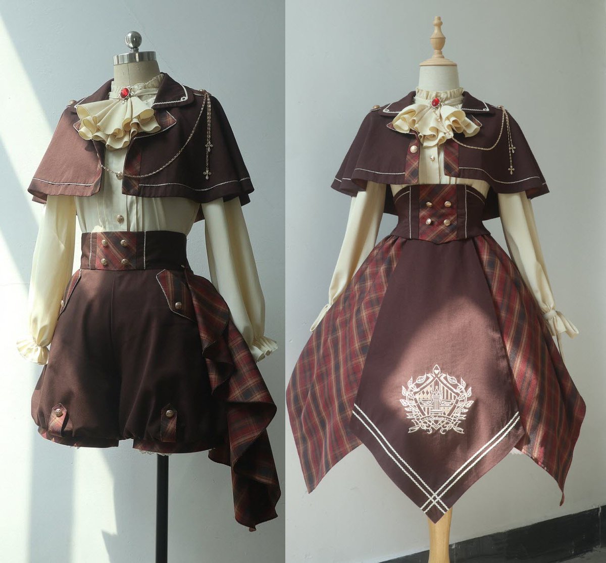 New Release: 【-The Chess Game Between Prince and Princess-】 #Ouji Set and Dress Set ◆ Shopping Link >>> lolitawardrobe.com/the-chess-game…