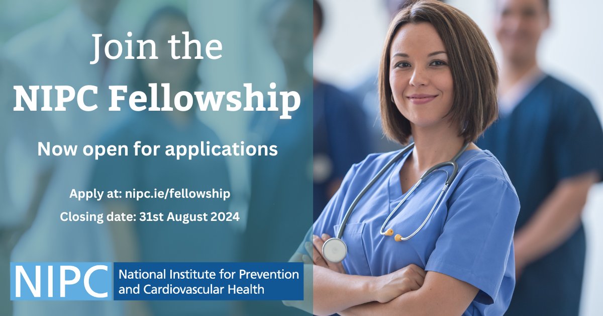 Are you a trailblazer in preventive cardiology? The NIPC Fellowship Programme honours individuals who have demonstrated exceptional commitment and contributions to the field. Join the NIPC Fellowship now and help drive progress in cardiovascular health! nipc.ie/nipc-fellowshi…