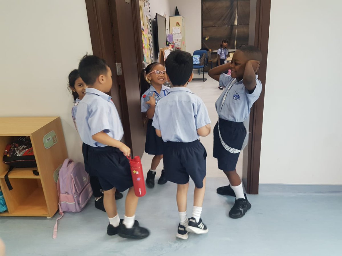 PristineSchool's tweet photo. The smiles and the loud greetings says it all😁🤩 What could be more joyful than to be back with friends for exciting learning after the unusual disruptions !!! #PristineKS1 #HappyToBeBack https://t.co/MuOS8YMo9f