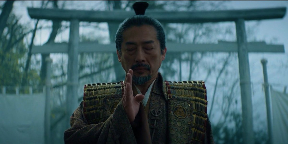 Hiroyuki Sanada in #Shogun was the first man in history to ever serve cunt