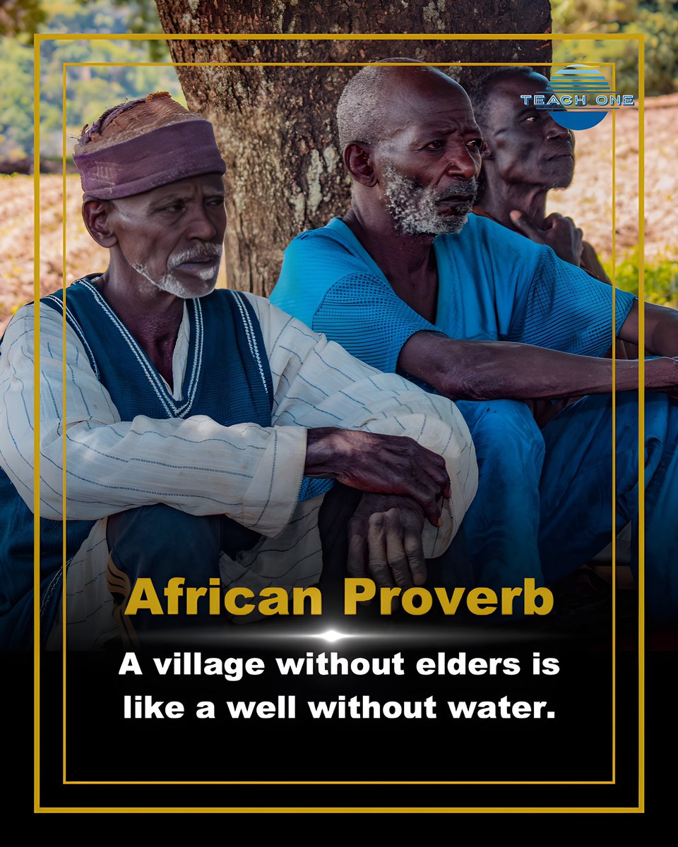 Thought For Today - Elders
#africanproverb #wisdom #blackhistory