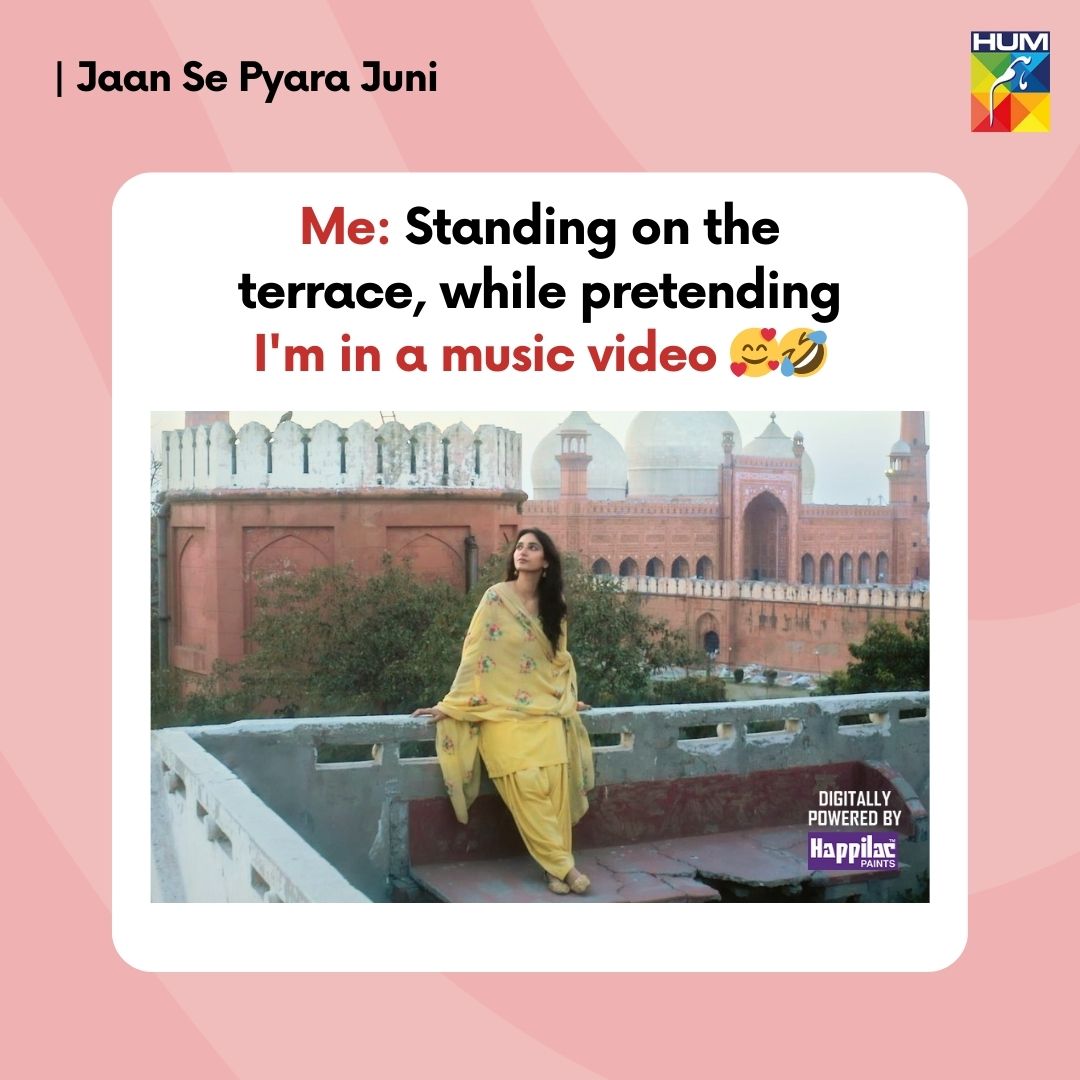 🤭😄

Don't Forget To Watch 'Jaan Se Pyara Juni' Starting Tomorrow At 8:00 PM only on #HUMTV ❤😍

Digitally Powered By Happilac Paints #HappilacPaints

Wriiten By Aliya Bukhari
Directed By Meer Sikandar
A Momina Duraid Productions Presentation ✨

#JaanSePyaraJuni #HUMTV