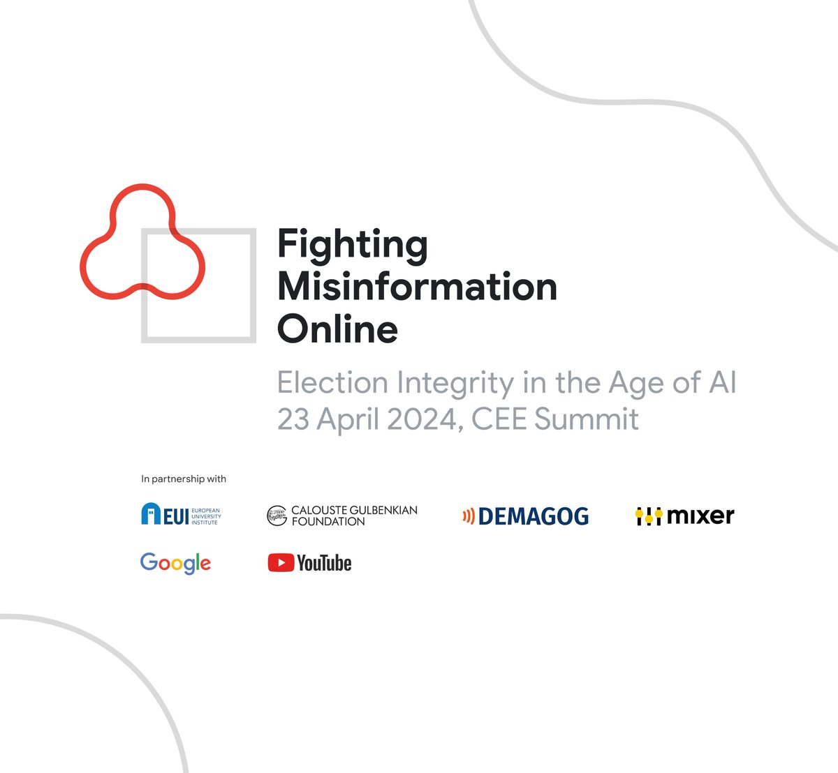 MixerDotMedia's tweet photo. 📢Discover how misinformation impacts elections in the AI era! Join us at Fighting Misinformation Online Event where experts from NGOs, media, academia, and tech will discuss detecting truth from falsehood. 
👉It's today! Join us online: https://t.co/0i1J4qpZcO https://t.co/wYnUN3Nuk6