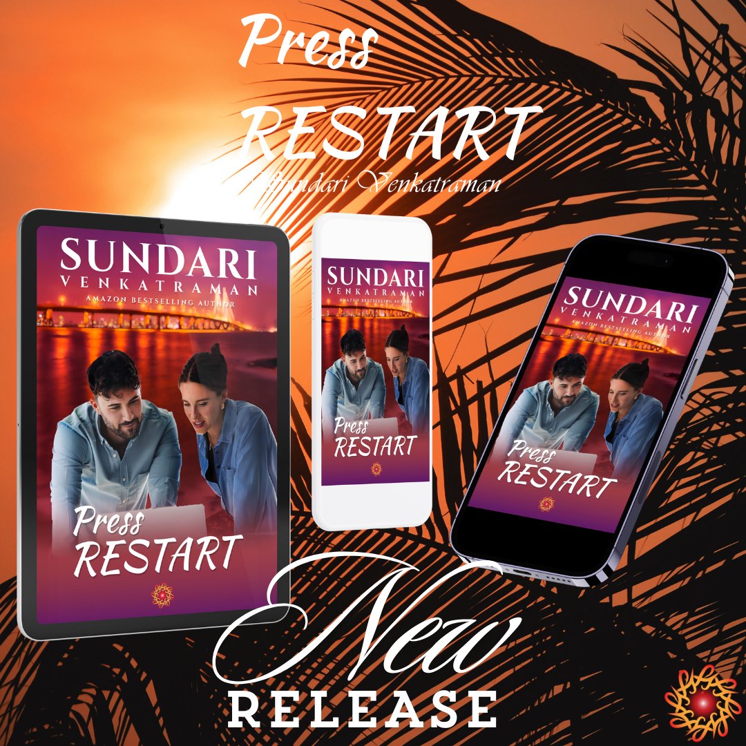 Press RESTART #PressRestart #RomanceNovel #KindleUnlimited #SundariVenkatraman She sighed when he took her right hand in his left one, holding it in a typical waltzing pose, wrapping his right arm around her small waist, pulling her close to his taut body. amazon.com.au/dp/B0D274V9XT