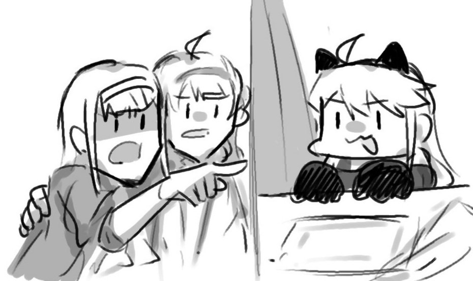 たまに見つけた昔描いた意味わかからんtsv絵 