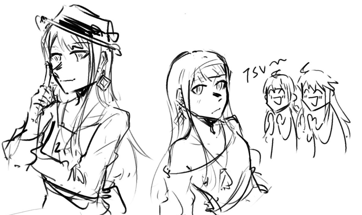たまに見つけた昔描いた意味わかからんtsv絵 
