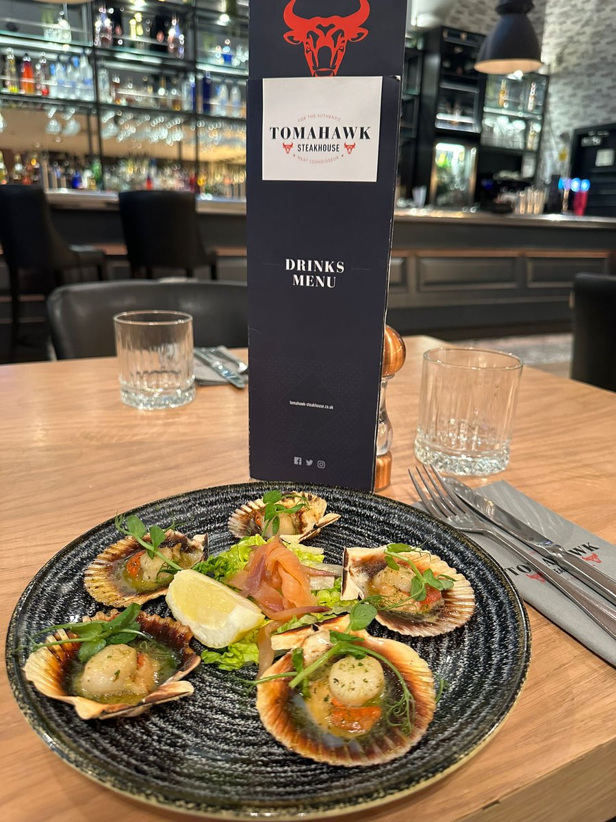 Just a sneak peek at what's to come on our new menu...

#ComingSoon #tomahawksteakhouse #newmenu