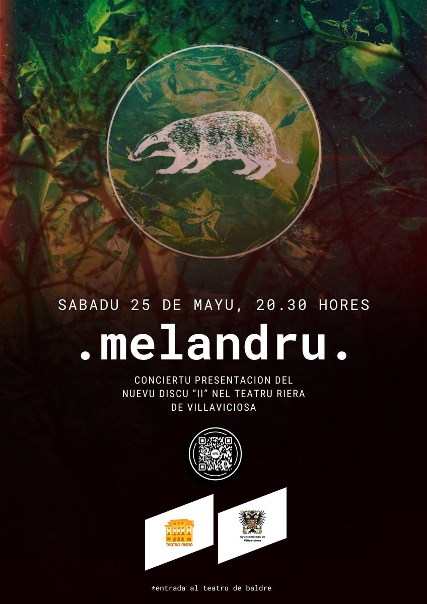 👀 25 de Mayu, @TeatroRiera , Melandru II … #melandru #postrock #asturies
