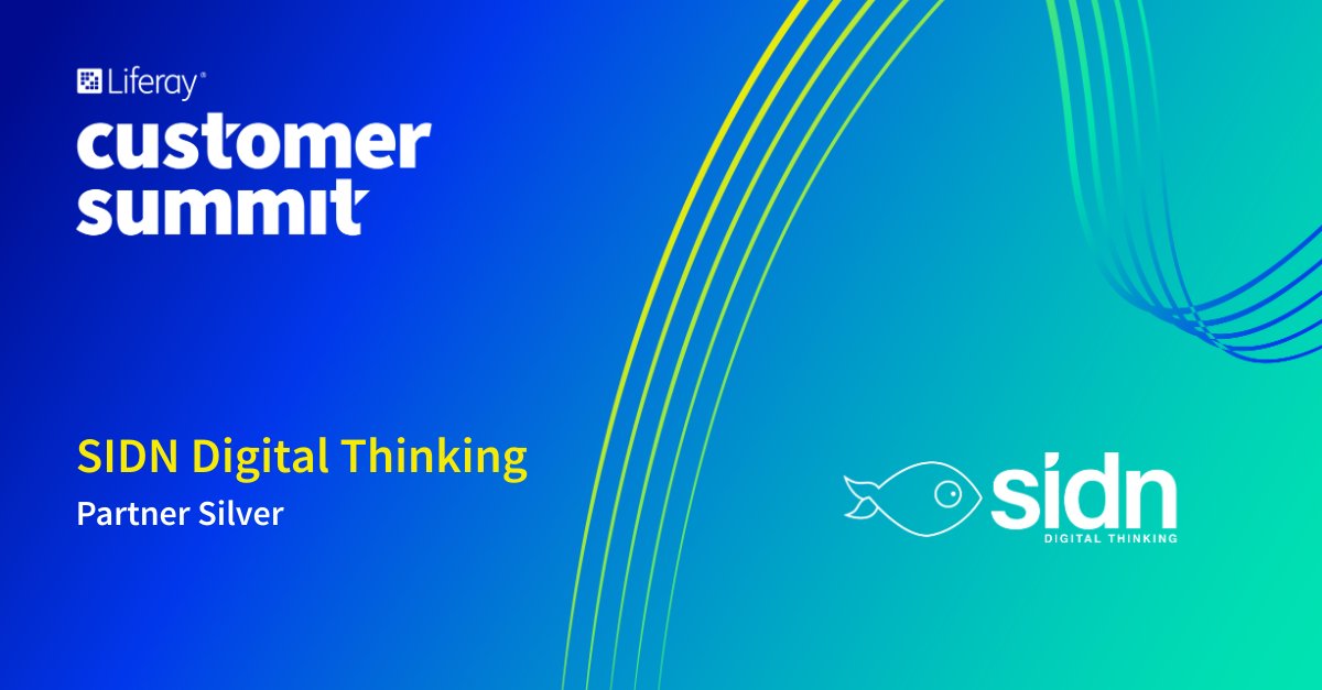 Liferay_es's tweet image. 📢 Muy contentos de anunciar que @SIDN_es será uno de nuestros patrocinadores Silver durante nuestro evento #CustomerSummit que tendrá lugar el próximo 20 de junio en Madrid.

¿Quieres conocer más sobre ellos? 
➡️ sidn.es
