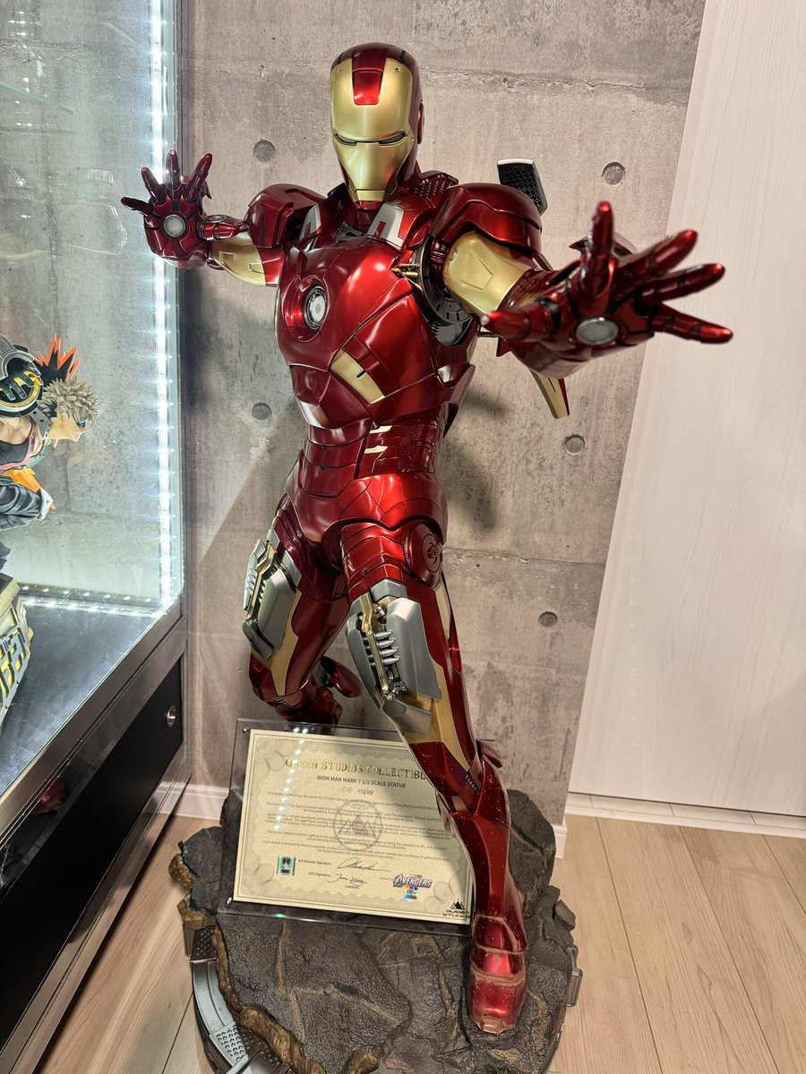taigamask_'s tweet photo. かっこよッ🔥😍🔥

#QueenStudios
#クイーンスタジオ
#アイアンマン
#MARK7
#MARVEL
#AVENGERS
#スタチュー https://t.co/chCSbFVNYX