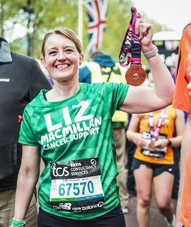 We are very proud of Matron Liz who completed the London Marathon for the 3rd time whilst raising money for @macmillancancer Huge congratulations on your amazing achievement! justgiving.com/fundraising/El… @LRGSBoarding