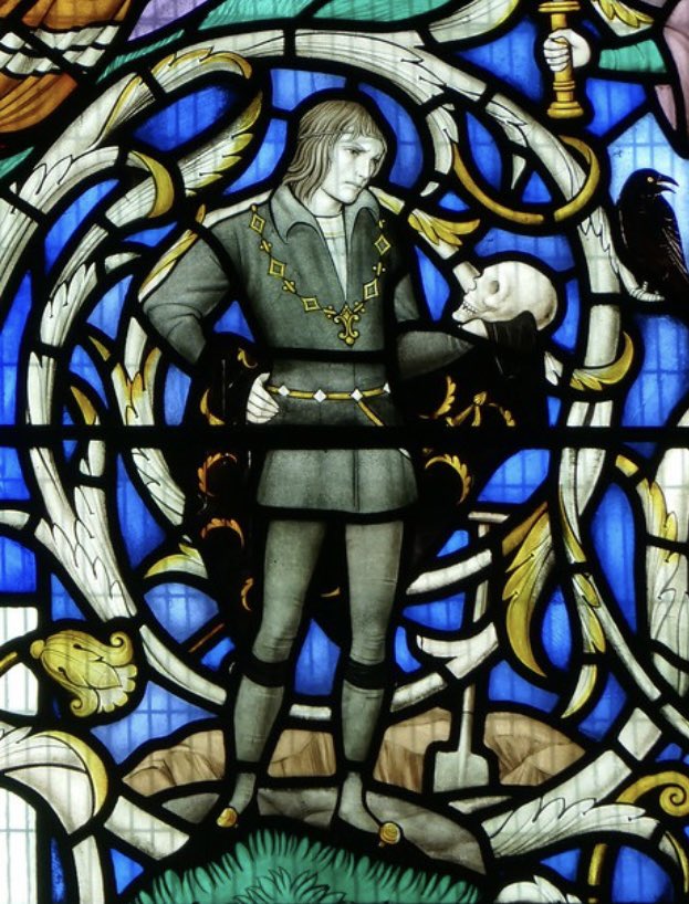 ArtGuideAlex's tweet photo. Happy Birthday Shakespeare! Shakespeare Window 1954 #ChristopherWebb @BSMGP @Southwarkcathed https://t.co/i6oSVSyuHQ