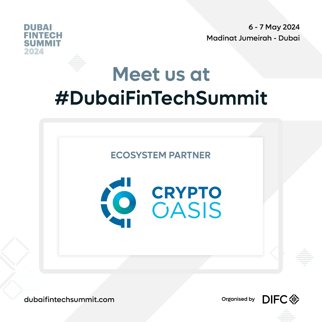 We are thrilled to announce our participation as Ecosystem Partner at the Dubai FinTech Summit 2024! Use the coupon code ‘COS10 ‘ at checkout to secure a 10% discount: bit.ly/3SOj44K dubaifintechsummit.com #DIFC #DubaiFinTechSummit #DIFCInnovationHub