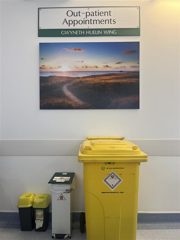 HCS is operating a sharps disposal service, where Islanders can safely dispose of sharps, inc: needles, syringes, lancets or clippers. Islanders can dispose sharps Mon to Fri, 08:30am-4pm in the Outpatients dept, at General Hospital and Enid Quenault Health & Wellbeing Centre.