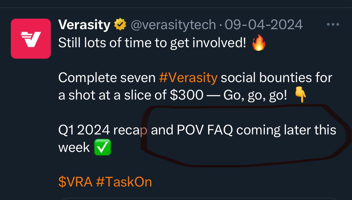 lv26067's tweet photo. @lelaciprian They promised the FAQ article almost 2 weeks ago.. wtf are they doing.. $vra https://t.co/iRS6vbZVAa