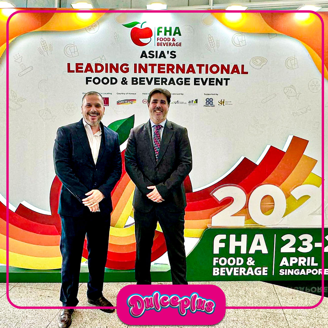 Dulceplus's tweet photo. Del 23 al 26 de abril nuestro equipo estará en Singapur en FHA Food &amp; Beverage 2024, uno de los eventos líderes en comida y bebida de todo el continente asiático.

Este año nos encontramos en el stand 5F2-12

➡️¿Te animas a conocernos un poquito más?

#dulceplus #FHA2024 https://t.co/8Nld4dGW5S