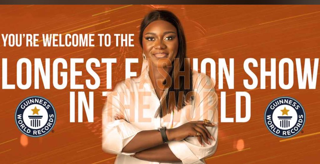AbelAnegbe's tweet photo. 33hrs :15minutes …
#ifypineapple
#wflf
#longestfashionrunway
#guinessworldrecord
#100hourmarathon
#fashionrecordbreaker
#longestfsshionshow https://t.co/G9LDveRDyO