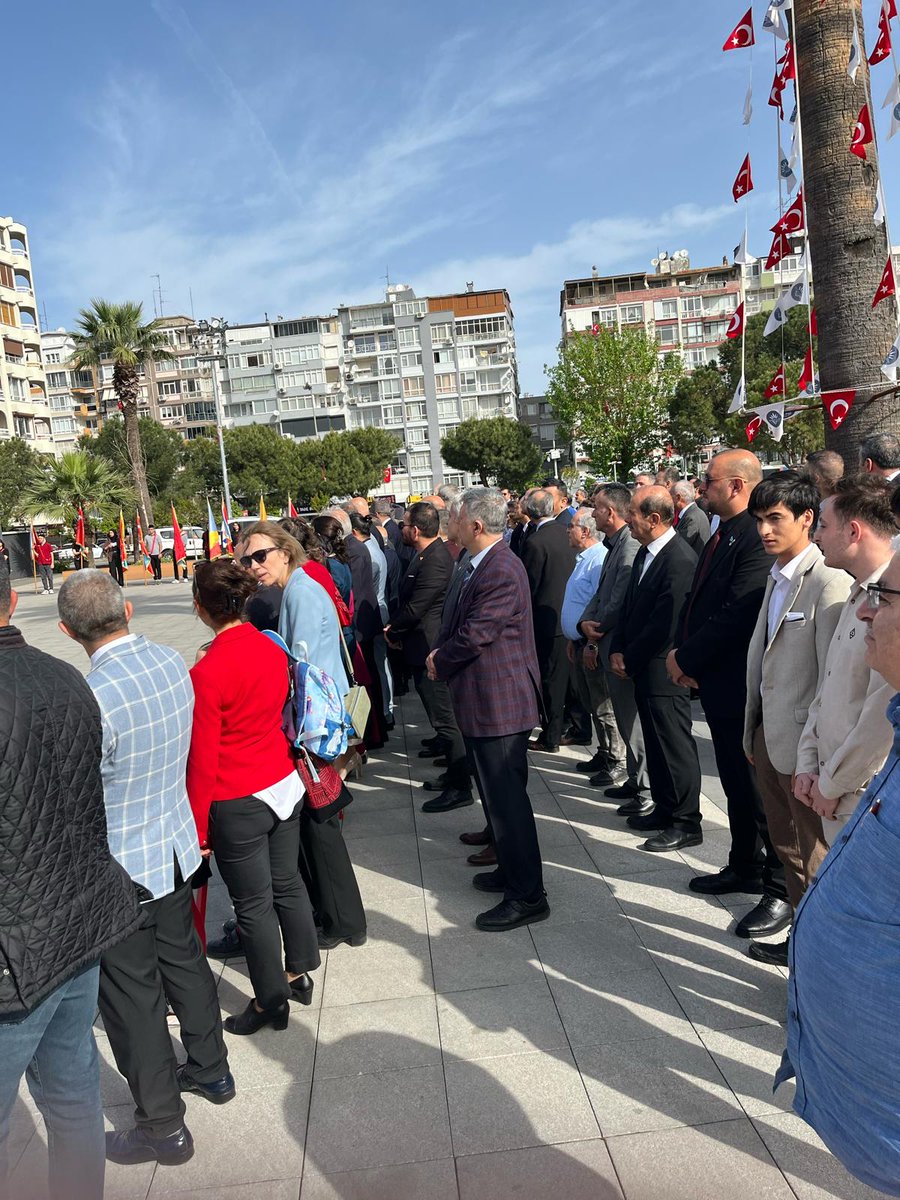 karabaglar_ilce's tweet photo. Karabağlar ilçe teşkilatı olarak 23 Nisan Ulusal Egemenlik Ve Çocuk Bayramı törenine,kutlamalarına katıldık.Yaşasın Cumhuriyet .

@umitozdag @nasitbirguvi @tolgagldiken1 https://t.co/IMpKegR7bh
