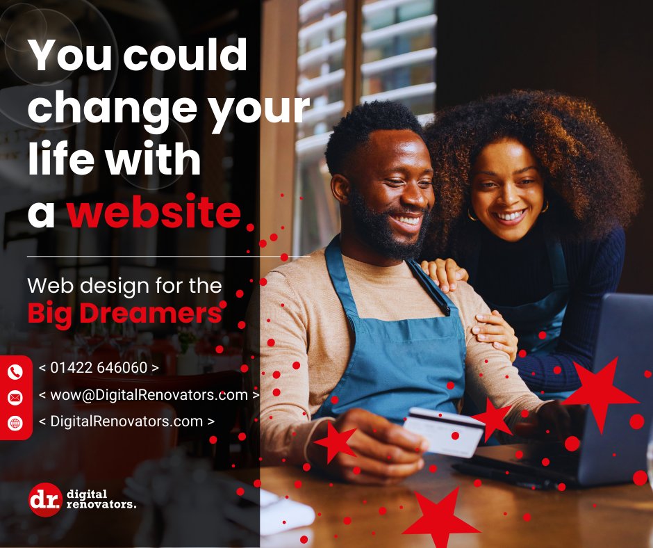 DigiRenovators's tweet photo. 🫶 Changing your life is only one step away...

☎️ 01422 646060
📧 wow@digitalrenovators.com
💻 https://t.co/Q0MHXncXbG

#Webdesign #WebsiteDesign #halifax #business #calderdale https://t.co/PZffXPRW0h