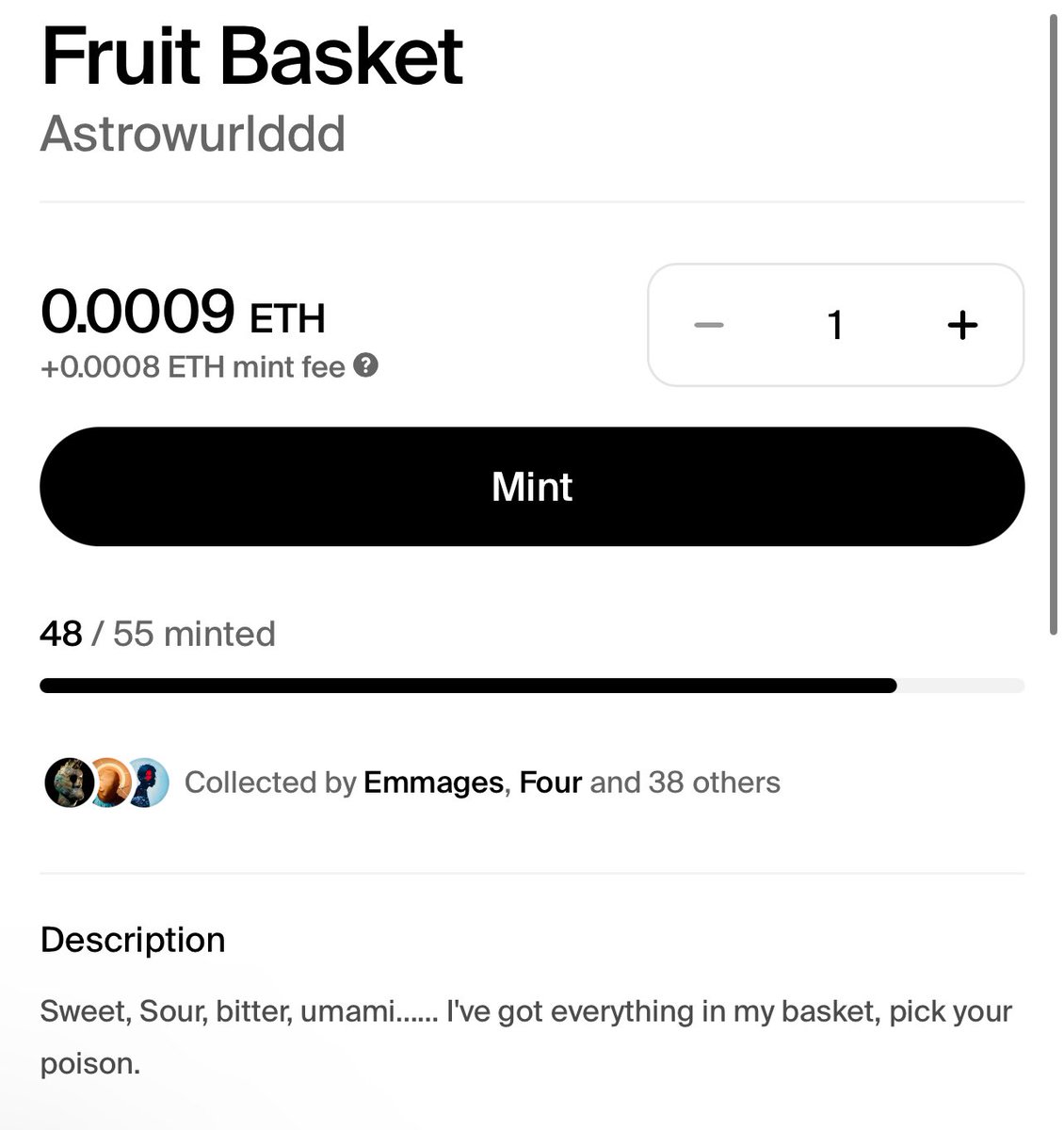 Good Morning Beautiful People 🧺🌹 Woke up to another mint from an anonymous collector 🍇🧺 Down to 8 Baskets left 🧺0.0009 ETH On @ItanWorld on Base Link is below ⬇️