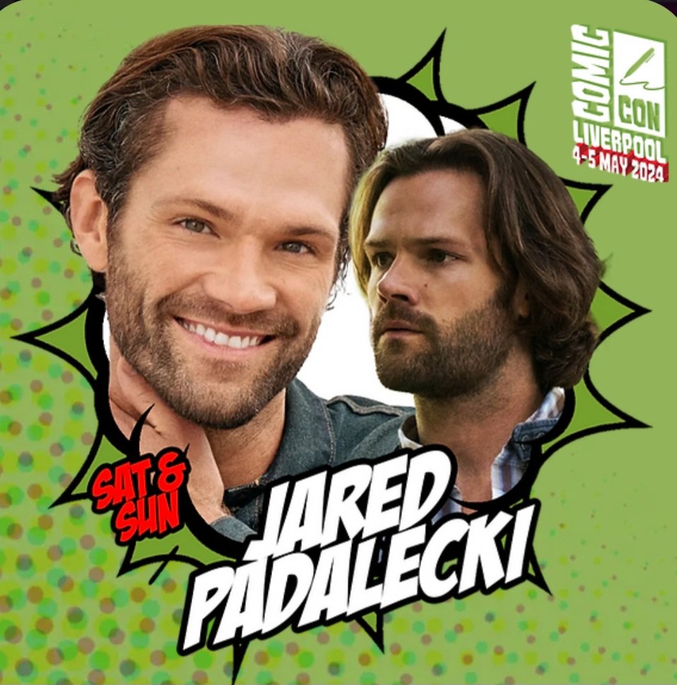 Anyone wana buy 2 Comic Con Liverpool tickets £150 (cost £250)
Sat and Sun entry and a photo with Jared on the Sunday
@jarpad @comicconliverpool @cw_spn #comicConLiverpool #PhotoOp #Meetandgreet #Supernatural #Jared #Winchester #CanNoLongerGo😭