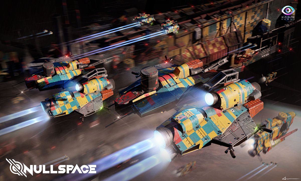 playnullspace's tweet photo. New Ship Alert! Meet Wrench an anti-craft fighter.
‘Suffer not the unsightly, for lest ye linger long, and share their abject hideousness.’
— Dominion idiom on receiving hull scars from Junker fighter screens
#nullspace #kaigangames #rts #spacerts #IndieGameDev #indiegame https://t.co/Zb3LqRd3EN